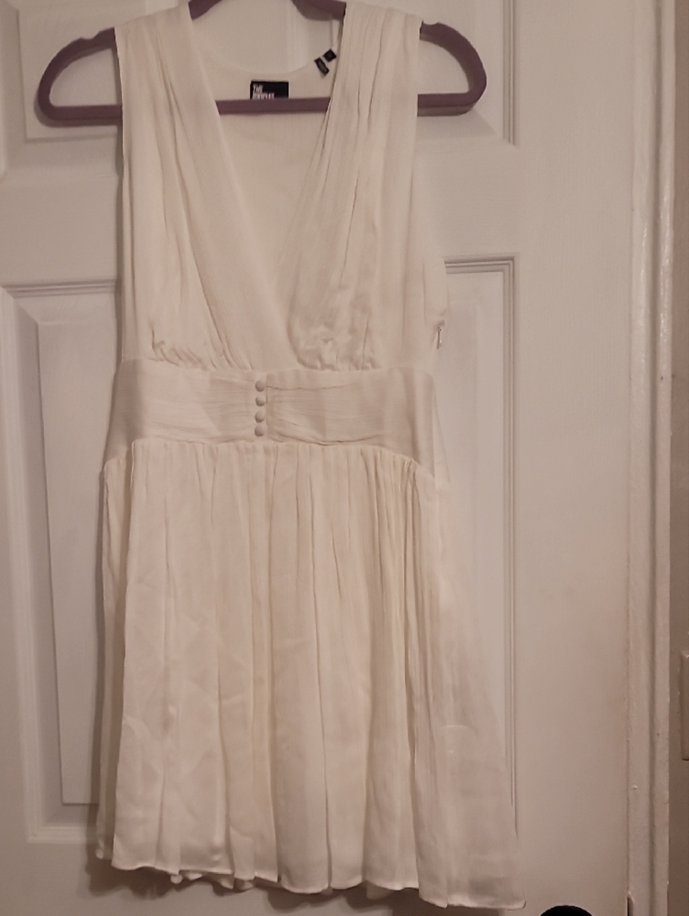 The Kooples Cream/White Mini Dress Size 3